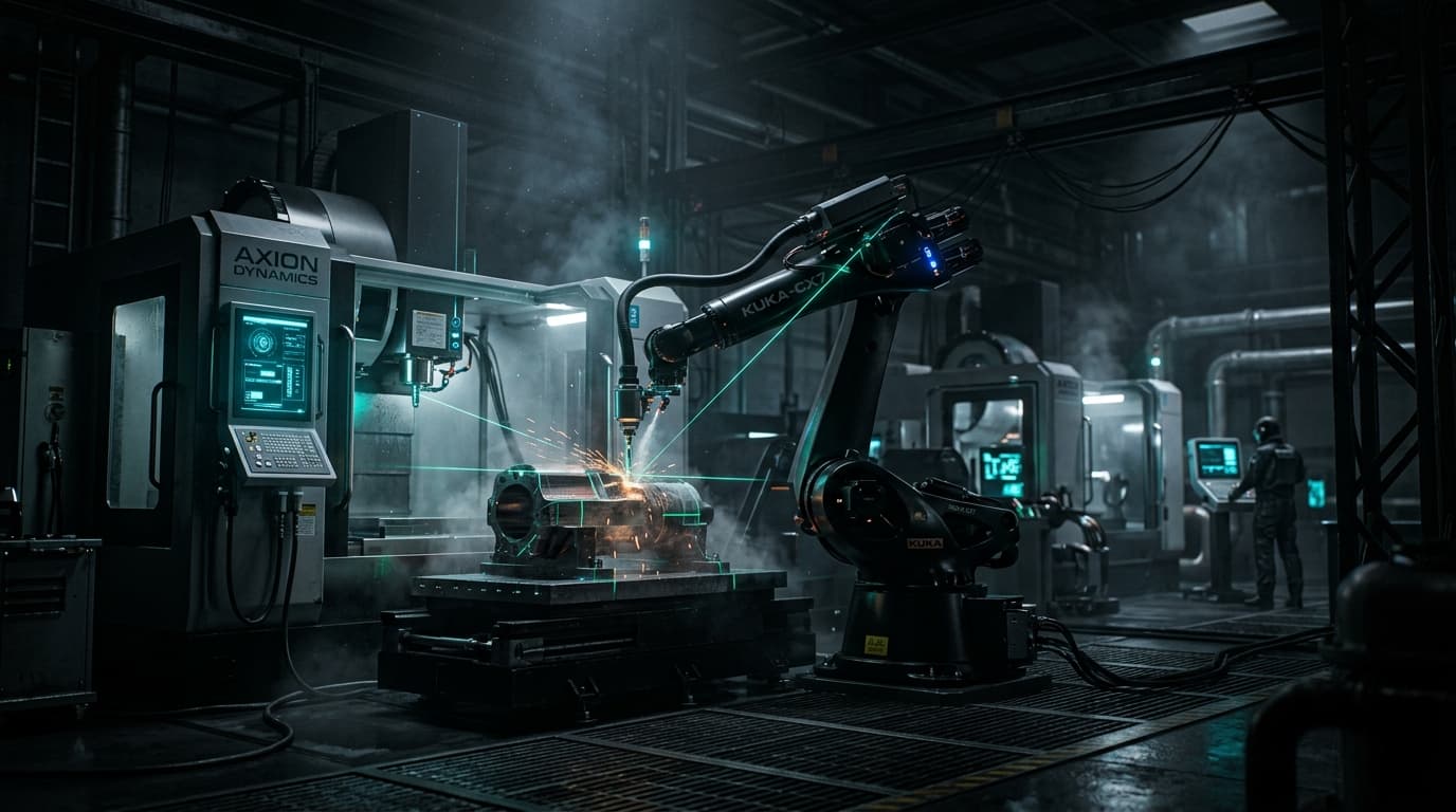 Cinematic Industrial Facility